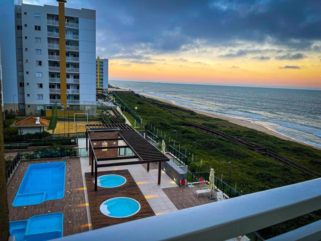 Resort Apto Frente Mar Barra Velha  Eksteriør bilde