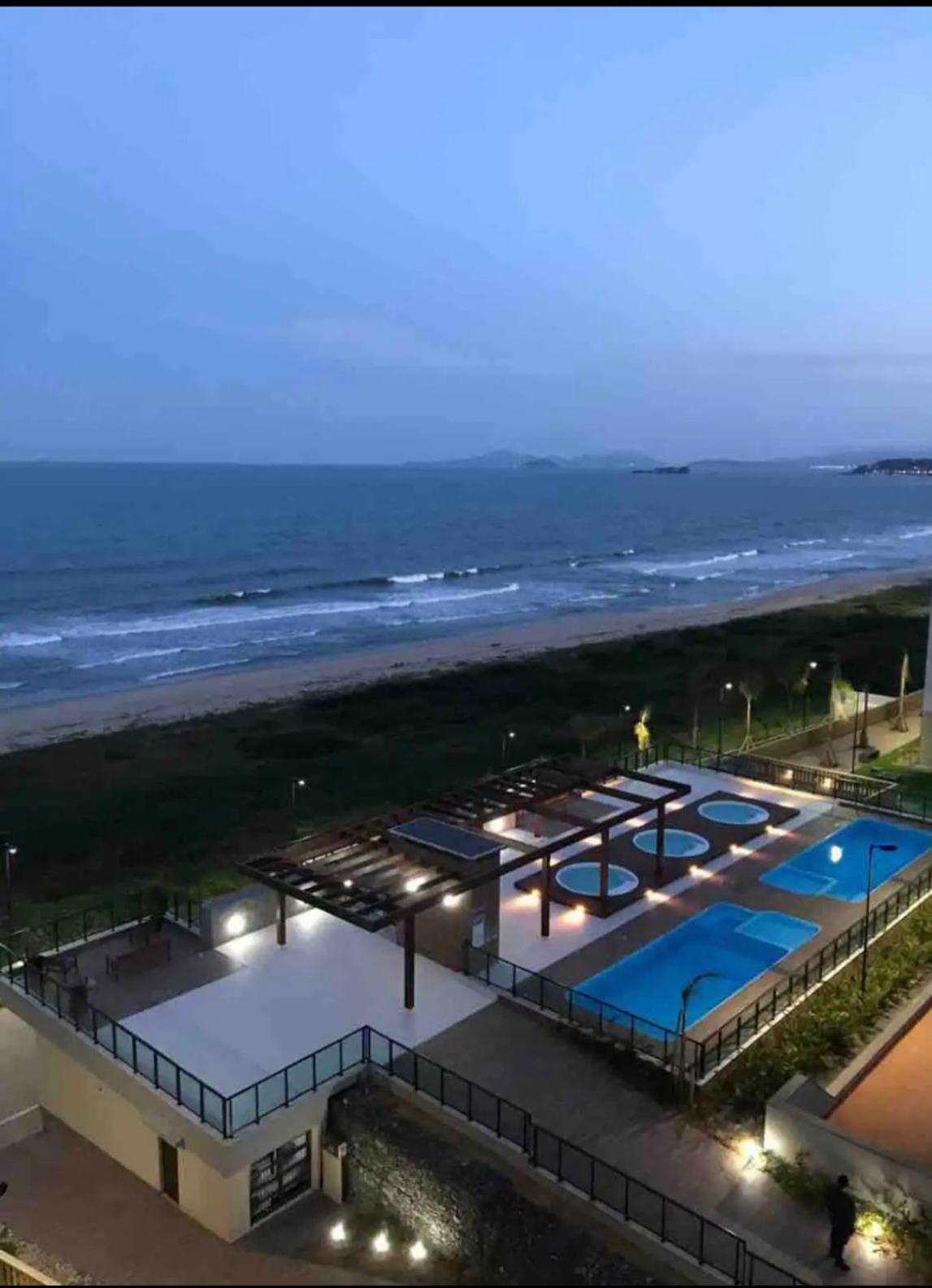 Resort Apto Frente Mar Barra Velha  Eksteriør bilde
